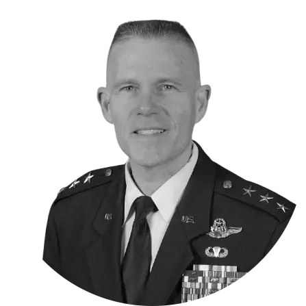 Lt. General Steven L. Kwast (rt)